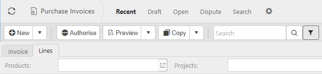Document detail searching